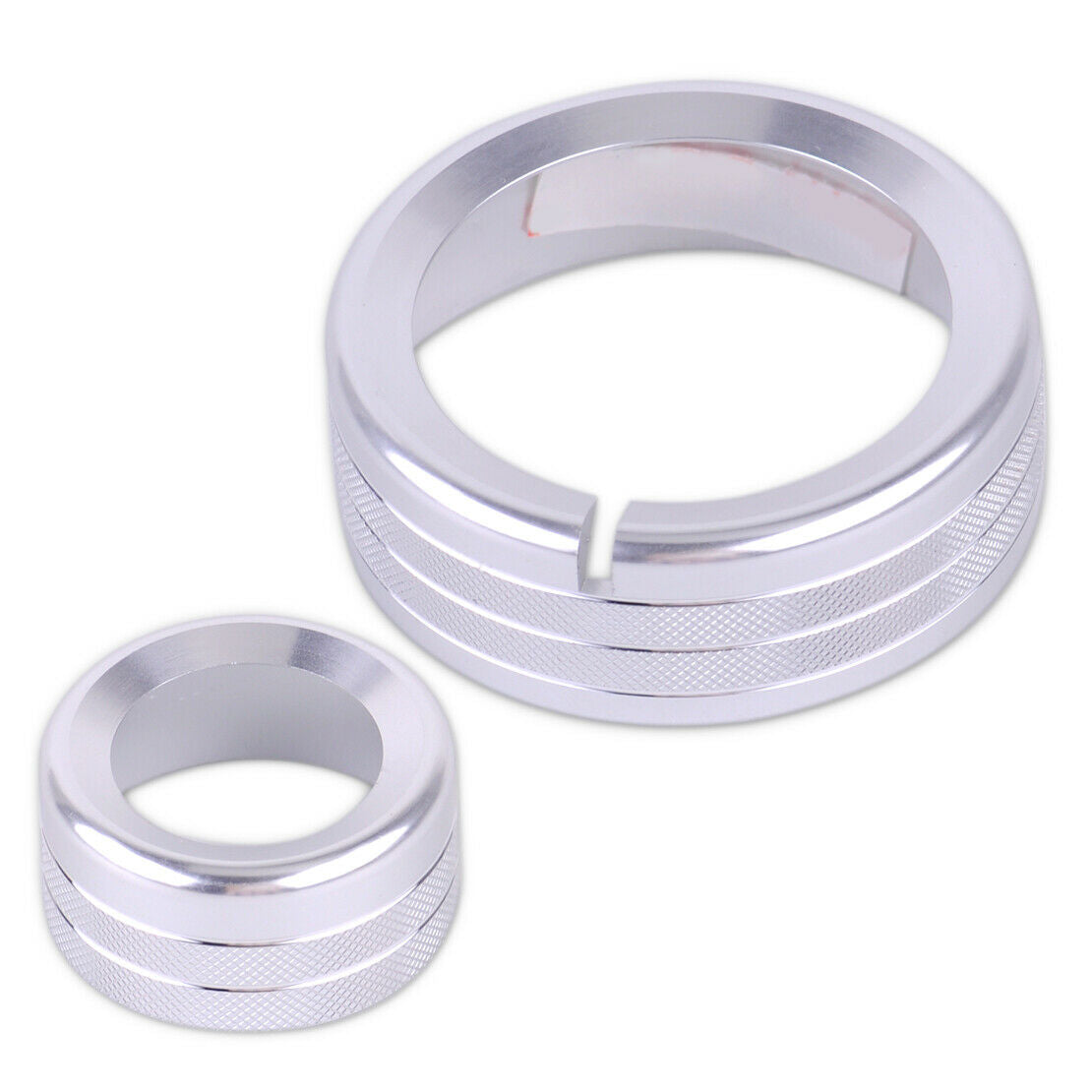 3Pcs Interior Center Control Knob Cover Trim Fit for Alfa Romeo Giulia 17 An