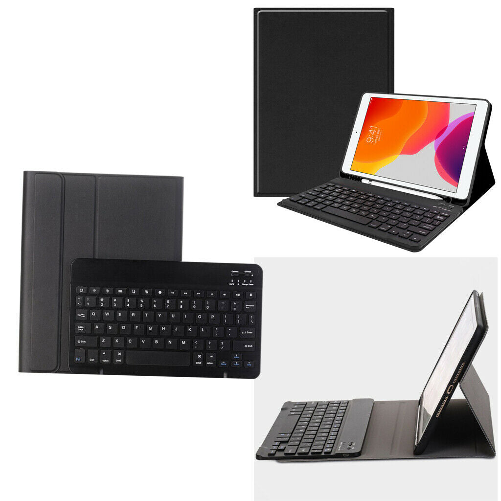 Keyboard Case w/Detachable Keyboard Smart Cover for iPad 10.2 Inch 7th 8th