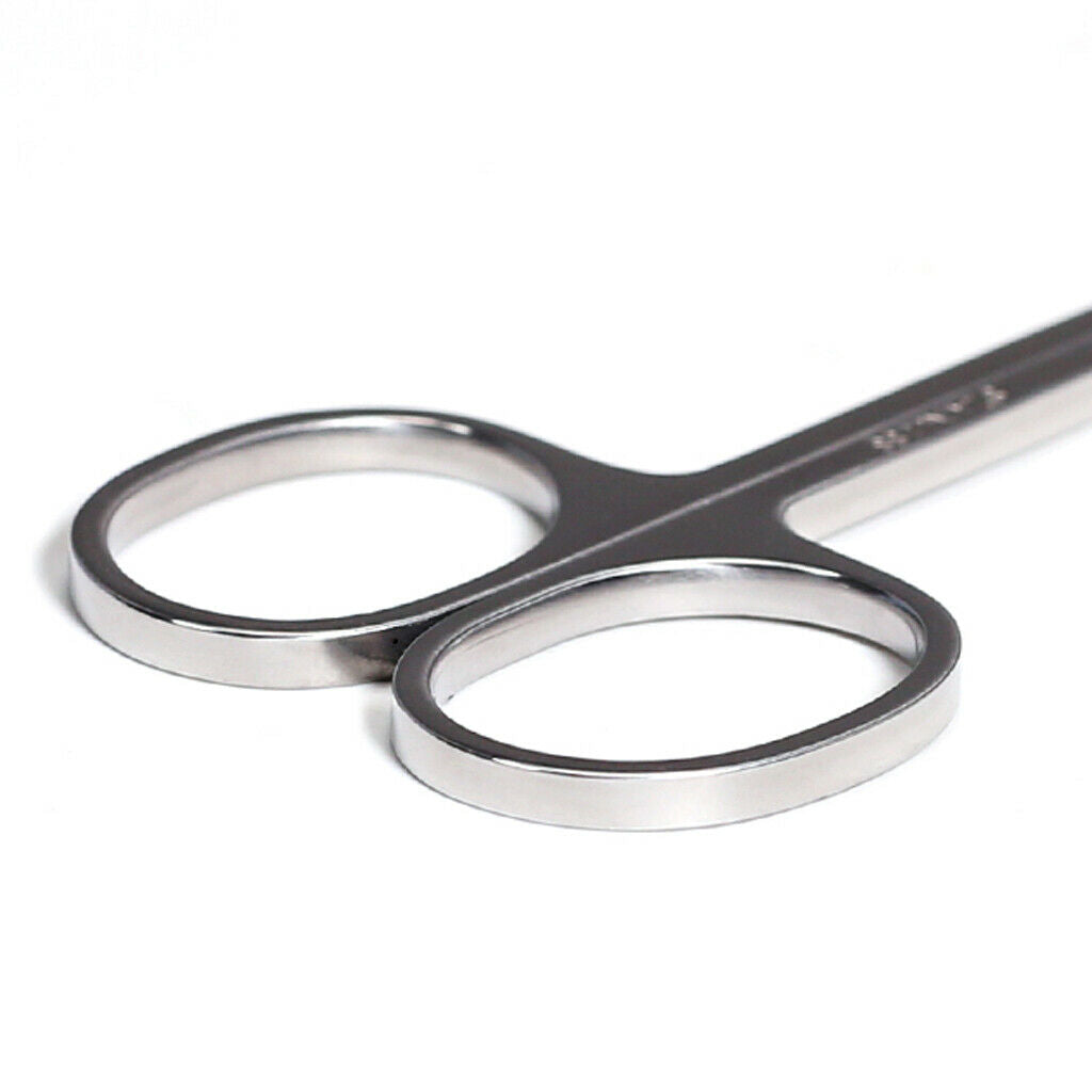 2 Pieces Hair Beard Eyelashes Scissors Eyebrow Trimmer for Men Women
