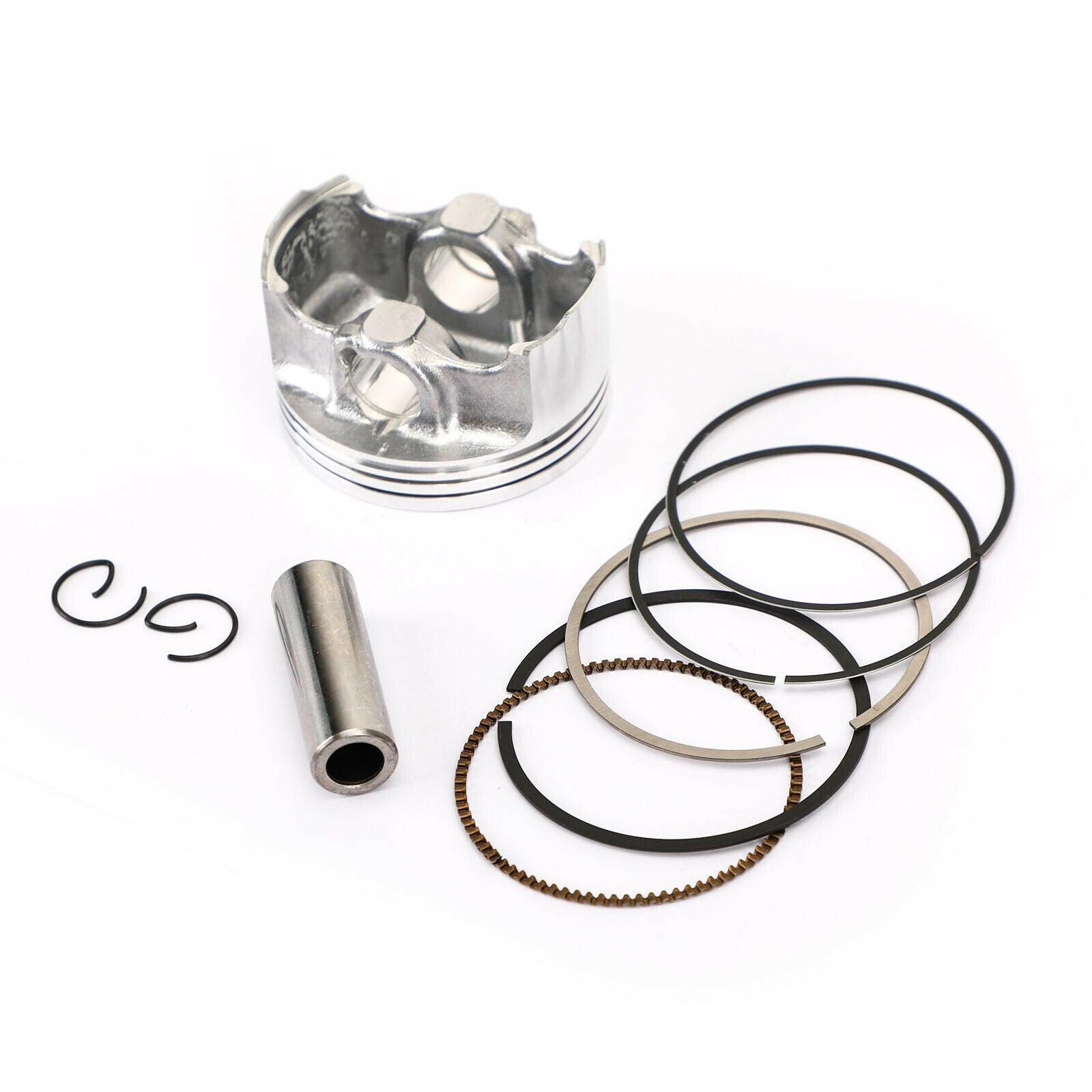 Piston Kit & Rings Set +1.00 58.00mm Fit for Yamaha YZF-R15 FZ 150 155cc 11-18