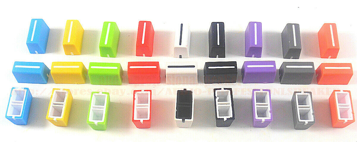 100pcs Channel Crossfader Fader Cap Knob For RANE 57 TTM57 TTM57sl TTM57mk2