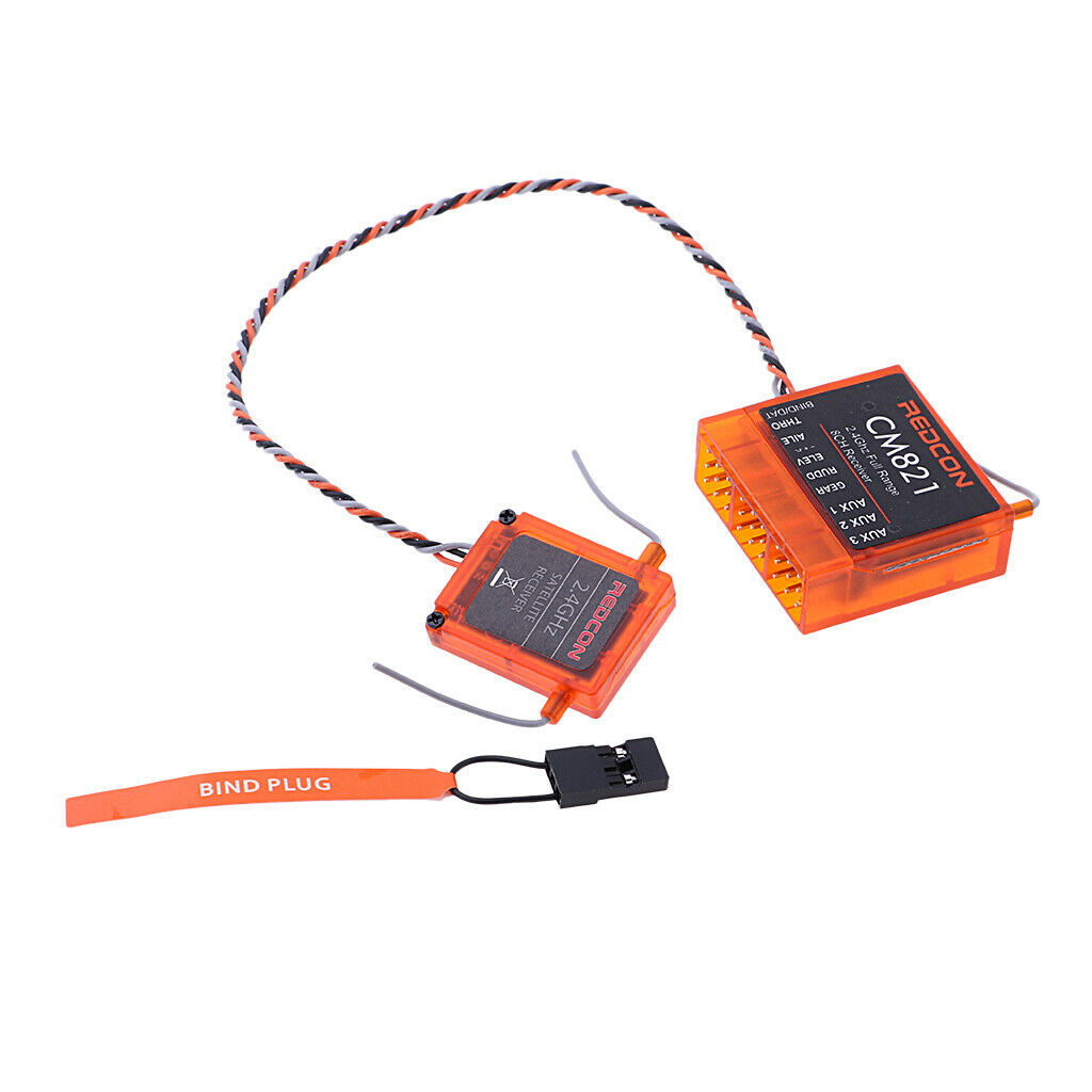 CM821 receiver 8 channel 2.4 GHz DSMX.Support JR, JR12X, 11X,