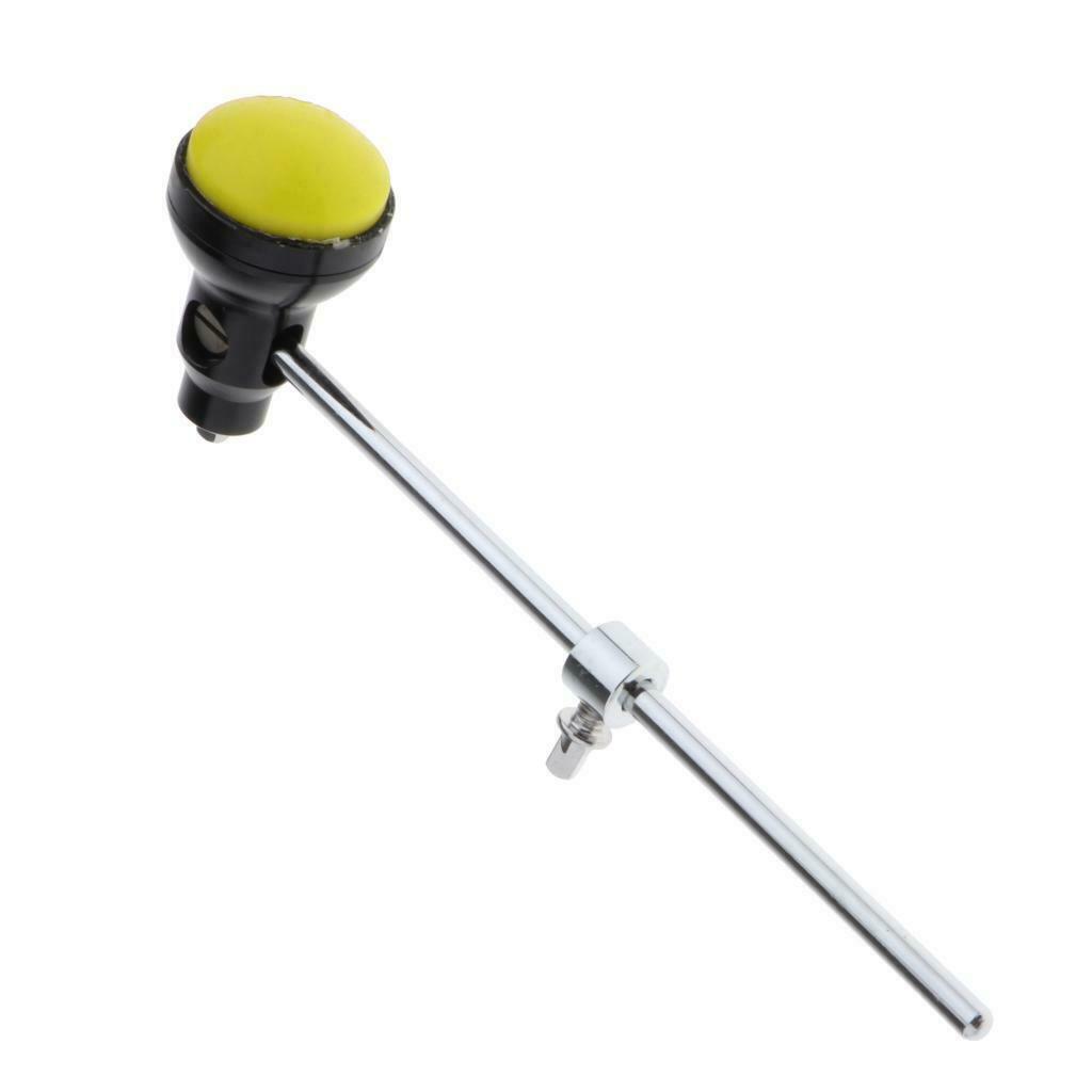 Percussion Hammer Bass Drum Beater Hammer for Drum Set Parts Yellow