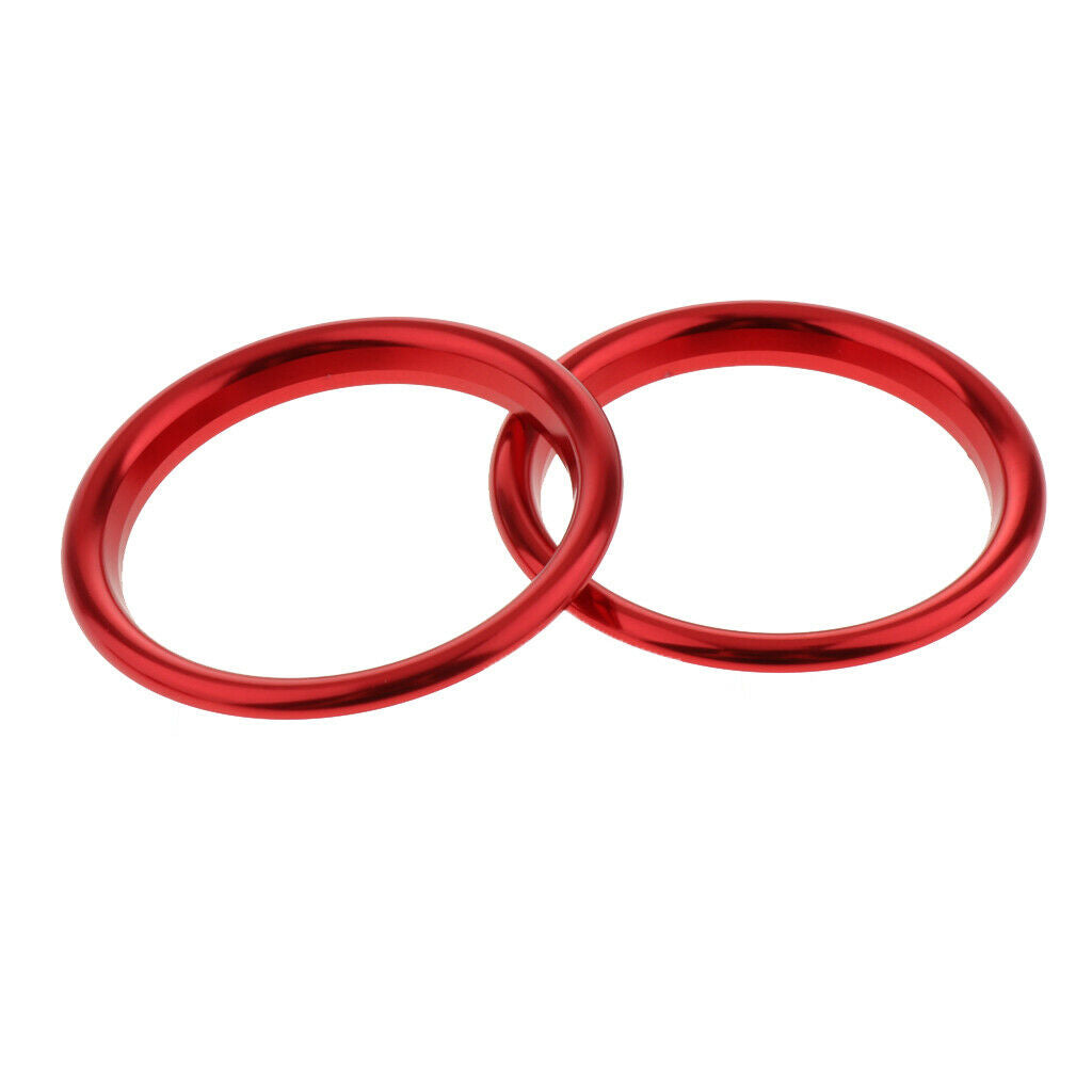 Car Dashboard Air Vent Outlet Decoration Ring Cover Trim for Audi A3 S3