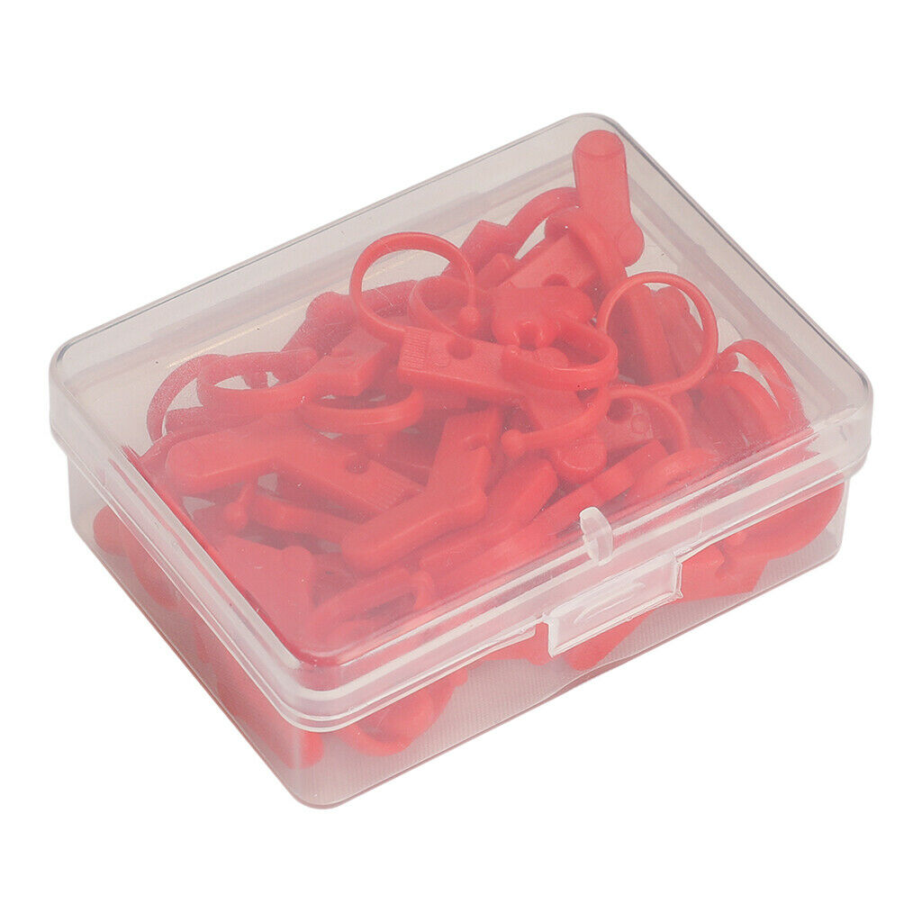 Multifunctional Knitting Crochet Stitch Markers Craft Assorted Color (Pack of
