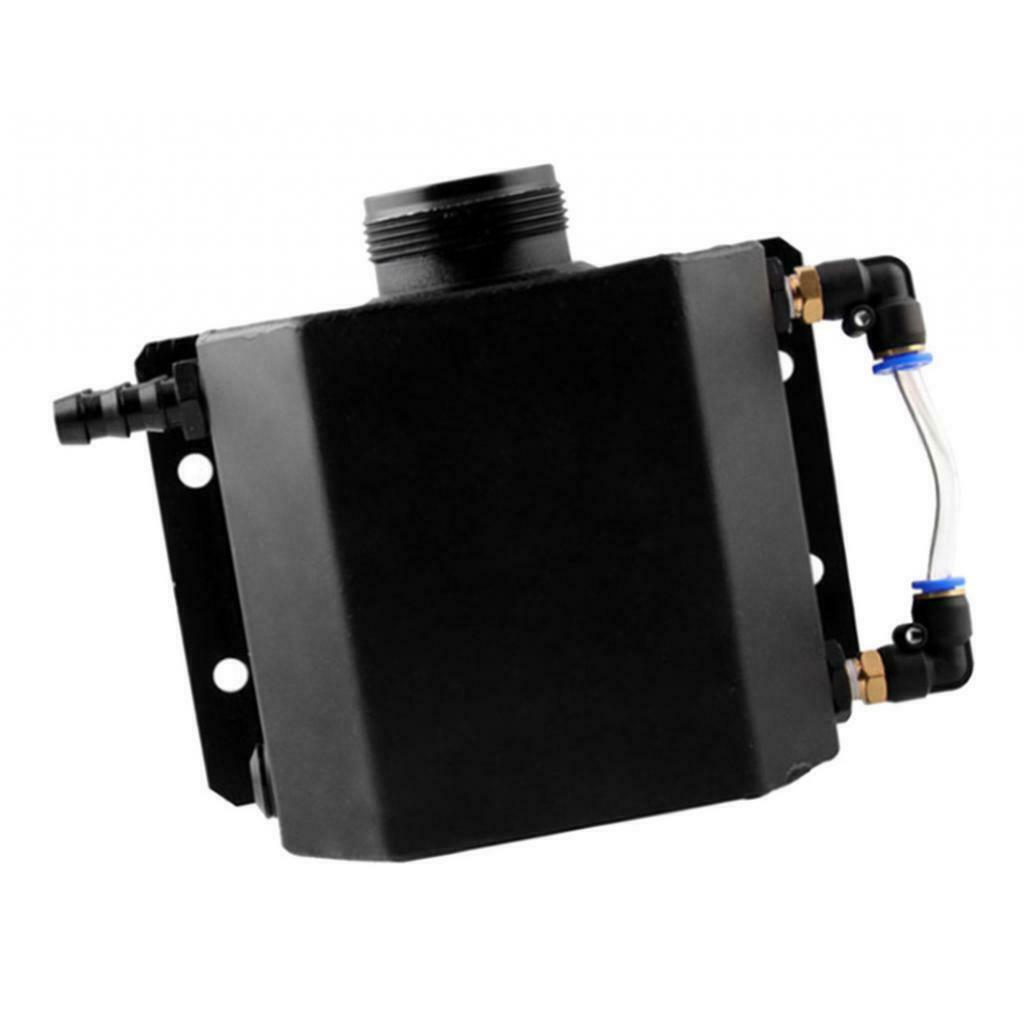 1Liter T6061 Aluminum Radiator Coolant Bottle w/   Anodize Black NEW