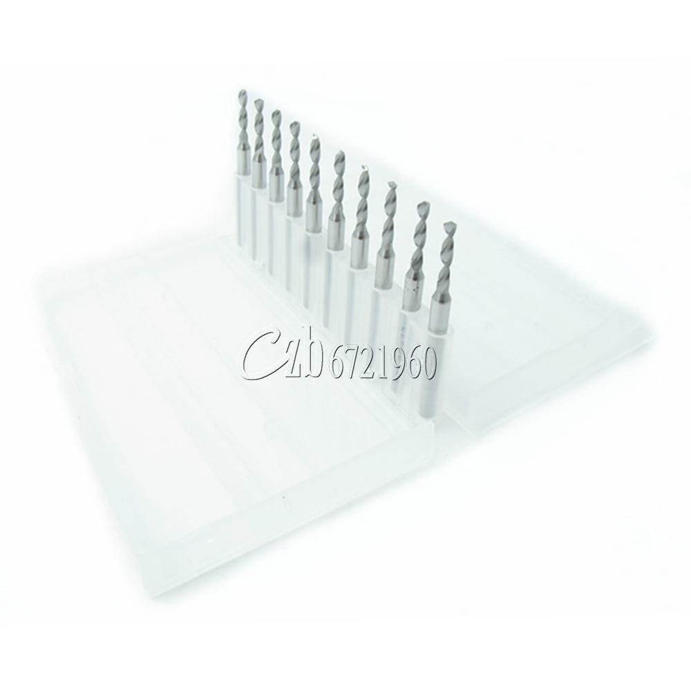 1.5mm Micro Mini Drill Bit PCB Press CNC Dremel Carbide Steel Engraved