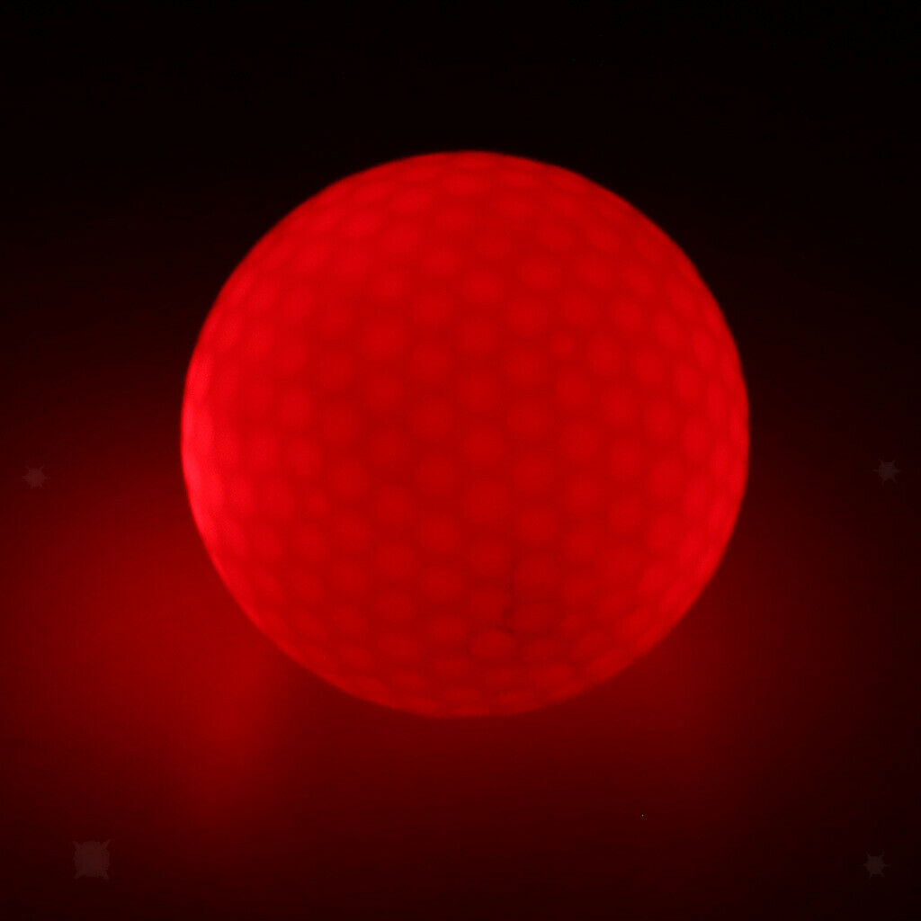 3Pcs Glow LED Golf Ball Night Night Golf Sports Light Up Golf Ball