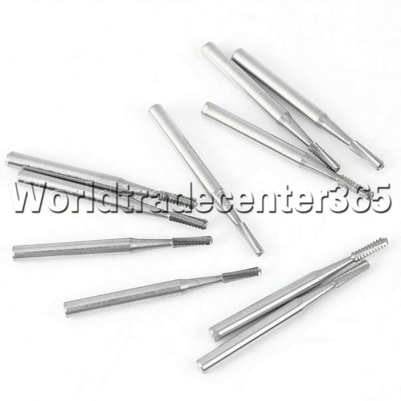50Pcs High speed Dental Carbide Tungsten Steel Crown Metal Cutting burs FG-1957