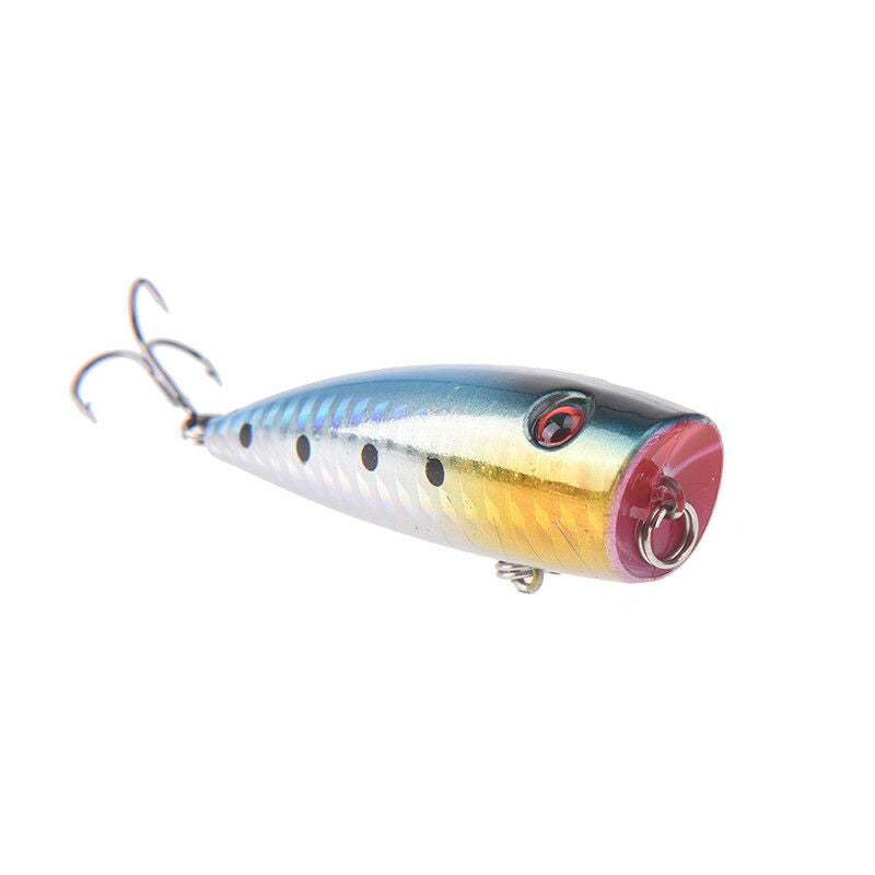 6.5cm 10g fishing lure hard bait artificial popper crankbait wobbler bait .l8