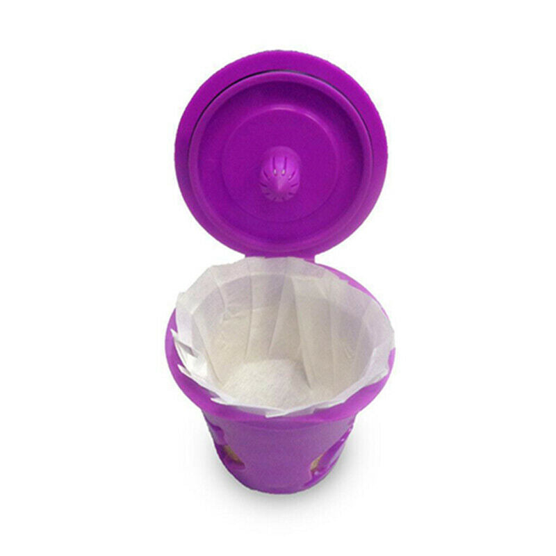 100pcs Disposable Paper Filters Cups Replacement K-cup Filters for Keurig K-cup