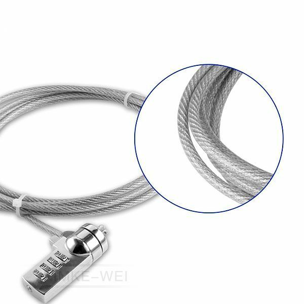 Anti-theft Laptop Notebook PC Monitor Computer Security Cable Lock