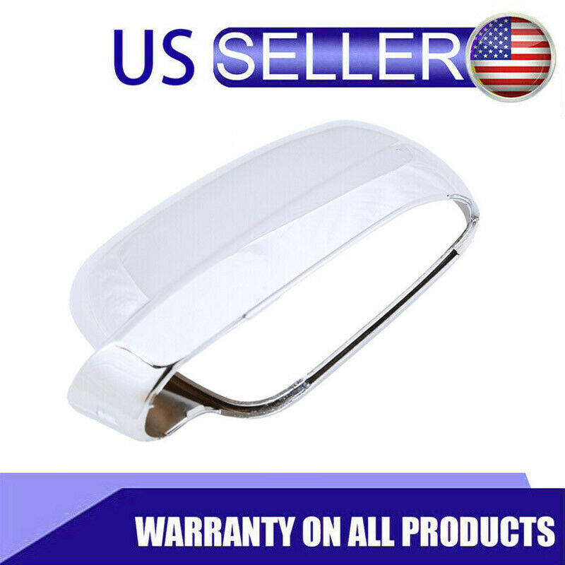 Left Driver Side Chrome Rear ViewÂ Mirror Cover Fit Volkswagen Golf MK4 2000-2007