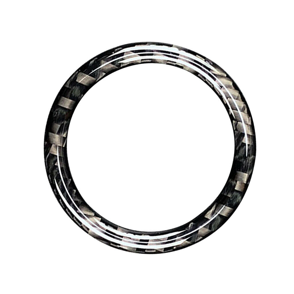 Carbon Fiber Car Start Button Frame Trim For Benz E Class W213 C Class W205