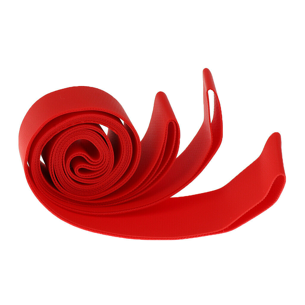 Pack of 2 High Pressure 20mm Nylon Bike Wheel Bicycle Rim Tape Strip 26" Red