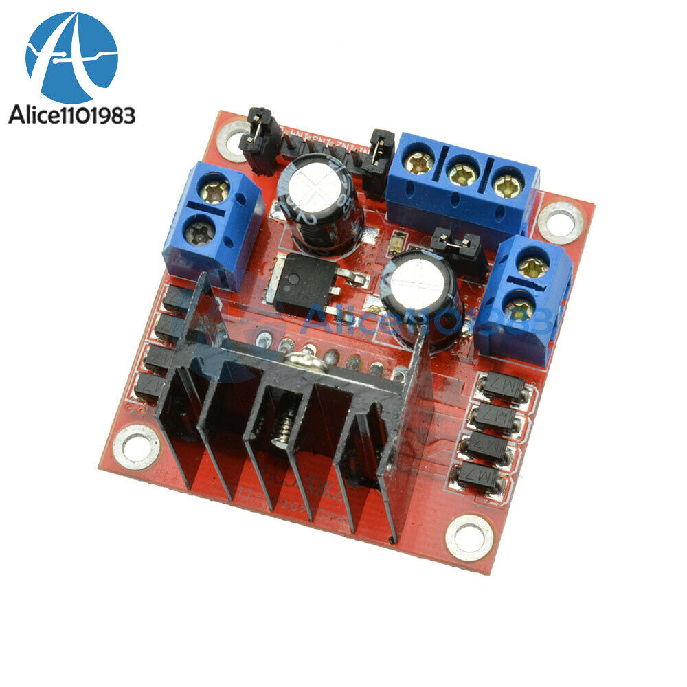 5PCS 25W L298N Dual HBridge DC Stepper Motor L298N Drive Controller Board Module