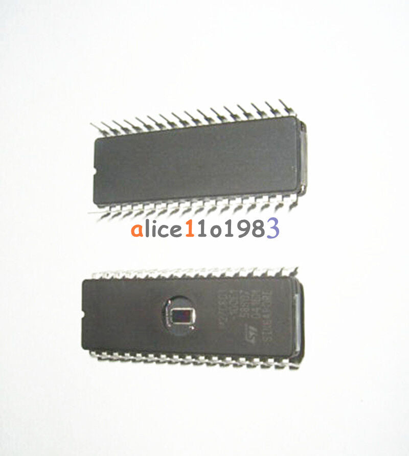 10PCS M27C801-100F1 27C801 ST IC EPROM 8MBIT 100NS 32CDIP New