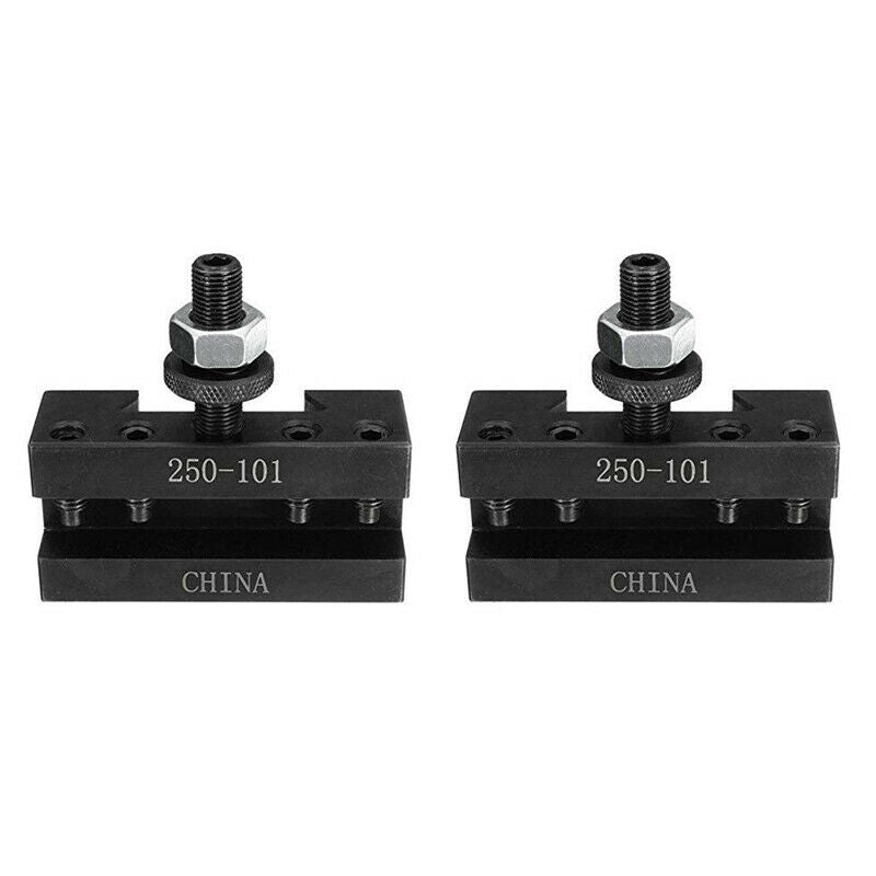 2PCS  Change Turning and Facing Holder 250-101 for Lathe Tool Post Holder R7F3F3