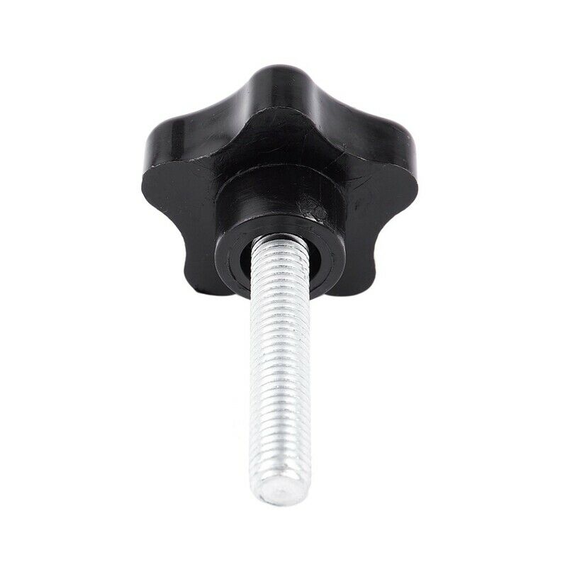 M8 x 40mm Screws Star head Wing screw Clamp knob handle black L8N6