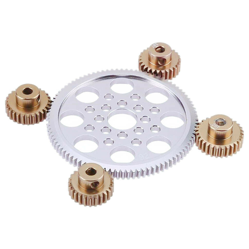RC 48P Pinions Motor Gears 24 T Teeth Kit for Sakura D3 XI Zero S 1:10 RC  Car