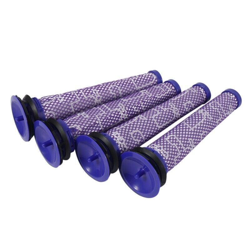 4 Pack Pre-Filters Compatible with Dyson Dc58,Dc59,V6,V7,V8,Washable ReplacemeL6