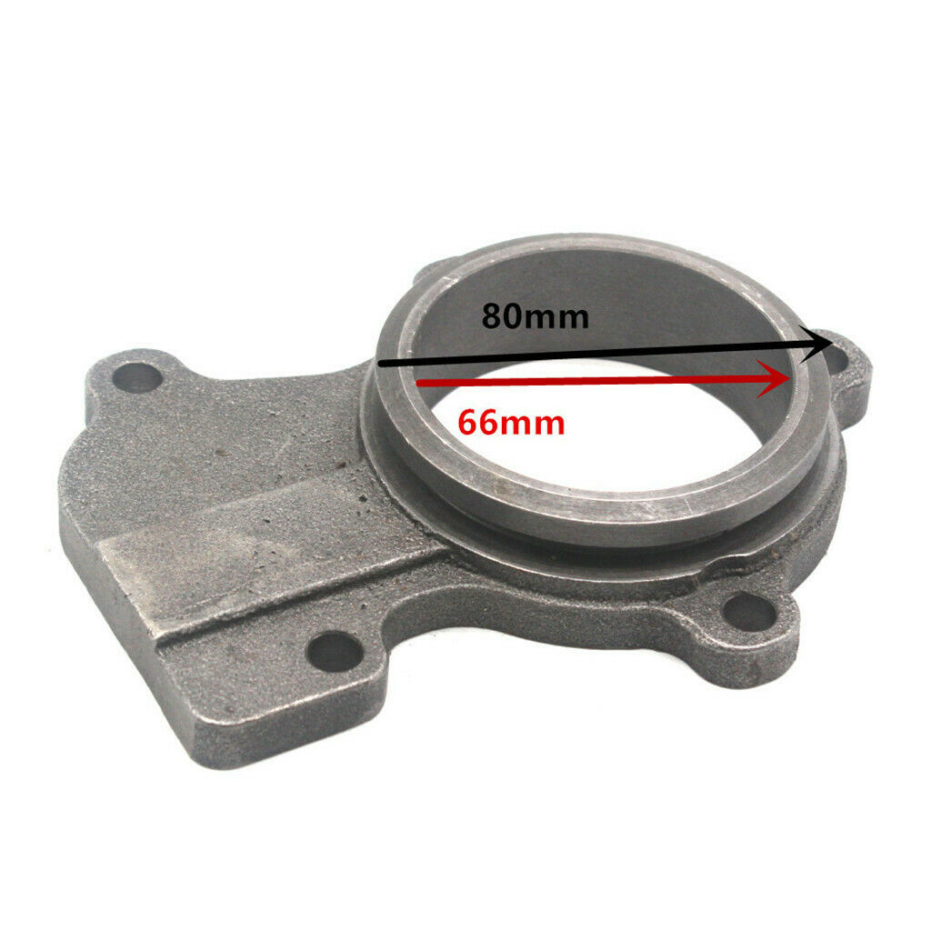 Stainless Downpipe Turbo Flange 2.5" For Cummins Holset HE351VE HE351VGT
