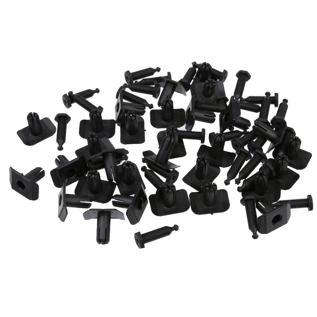 30 Pieces of Car Door Trim Panel Rivet Retaining Clips for Mazda 3323 Mx3 Mx5