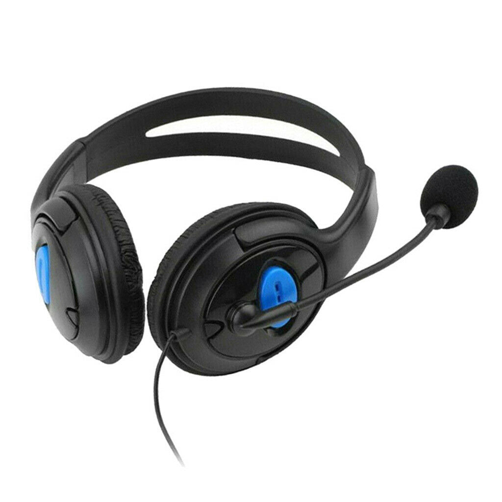 P4-890 Stereo Wired Gaming Headset with Mic for   4 PS4 Over Ear