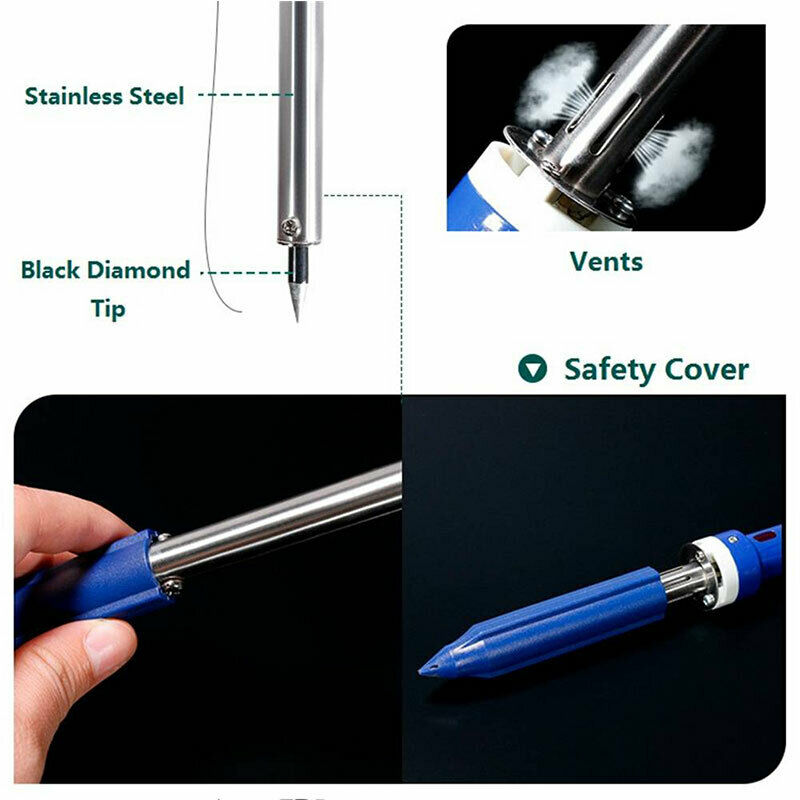 30/60W Dual Power Soldering Iron Set with Switching Power Supply Soldering Iron
