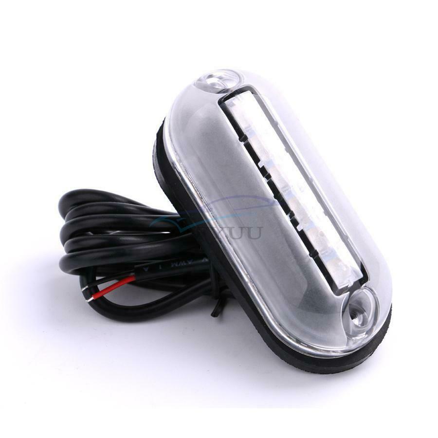 1 Piece 6 LED 12V 3W Blue Underwater Usage Fishing Lamp Boat Electrical Parts