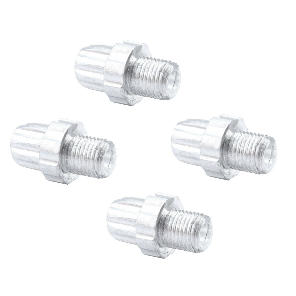 4 pieces aluminum bicycle brake screws M10 bicycle brake lever adjustment screws