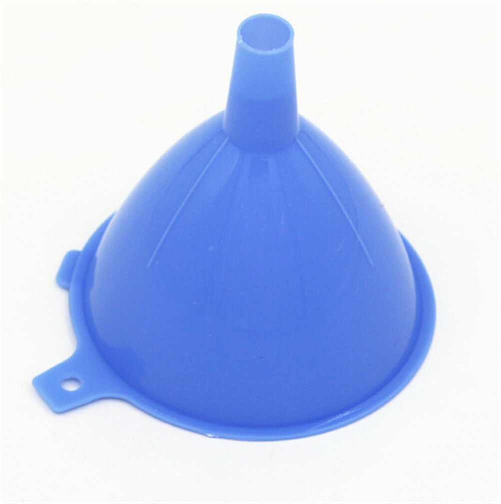 3X Plastic Funnel Kitchen Home Tool Lab Car Gadget Liquid Water Oil Fills .l8