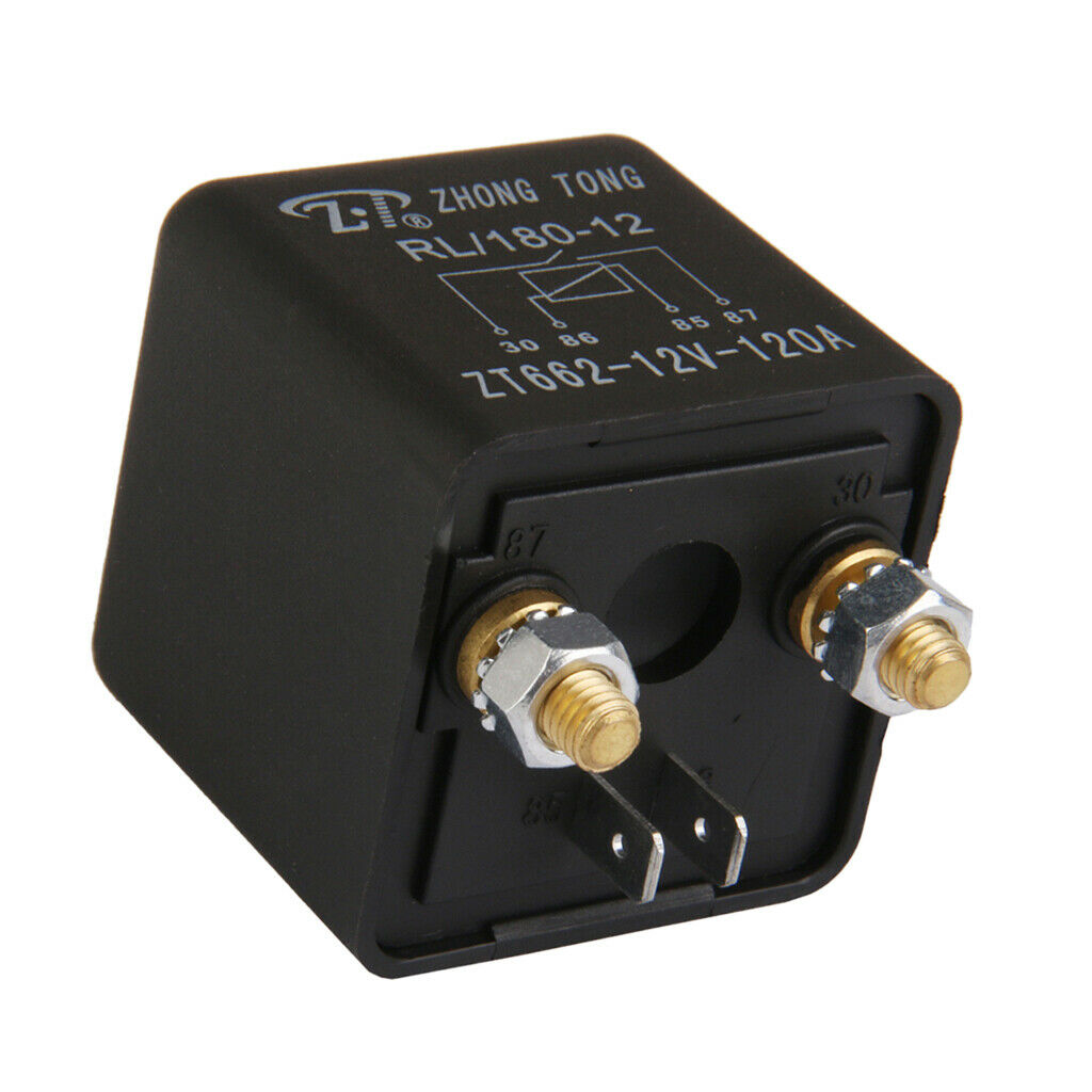 Automobile Truck Car Automotive DC 12v 120a Relay Relays SPST 120 Amp 4 Pins 4p