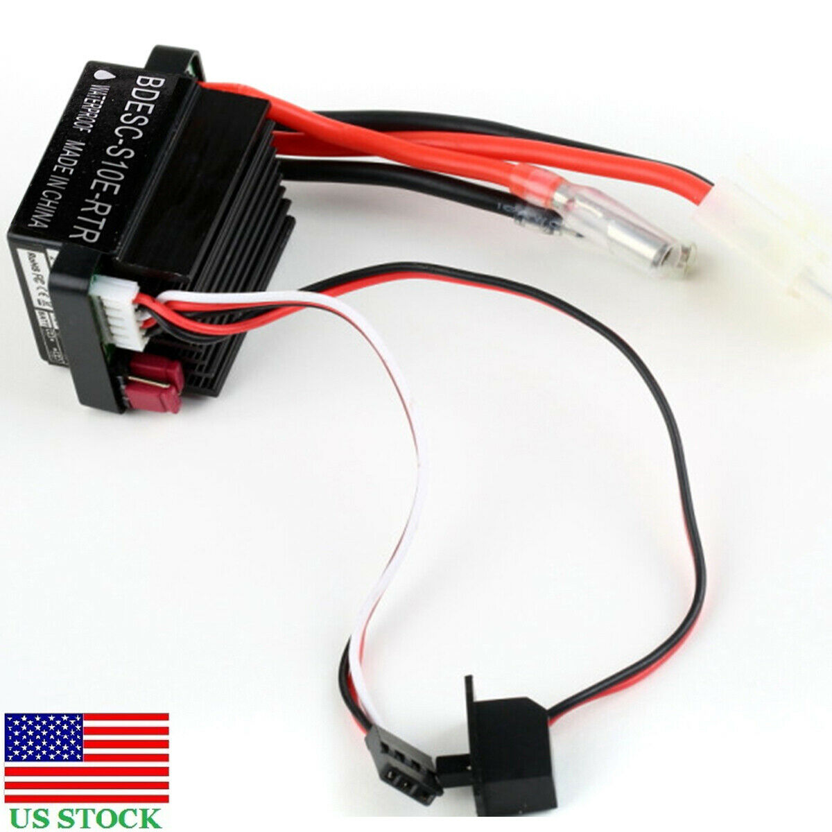 Waterproof 320A Brushed Electronic Speed Controller ESC For RC RTR Car Boat Ship