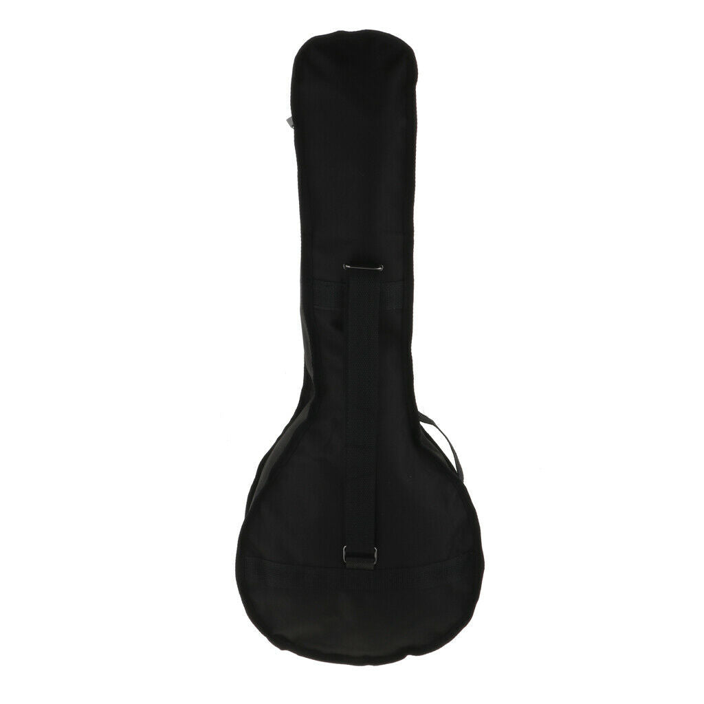 Black Nylon Hard Case For Mandolin Guitar 74 X 30.5 Cm