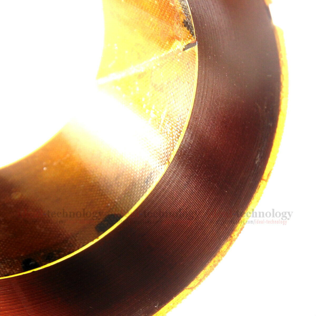 2Pcs VC 51.5mm  Fiber Glass Voice coil woofer  bass speaker In/out  2 Layers