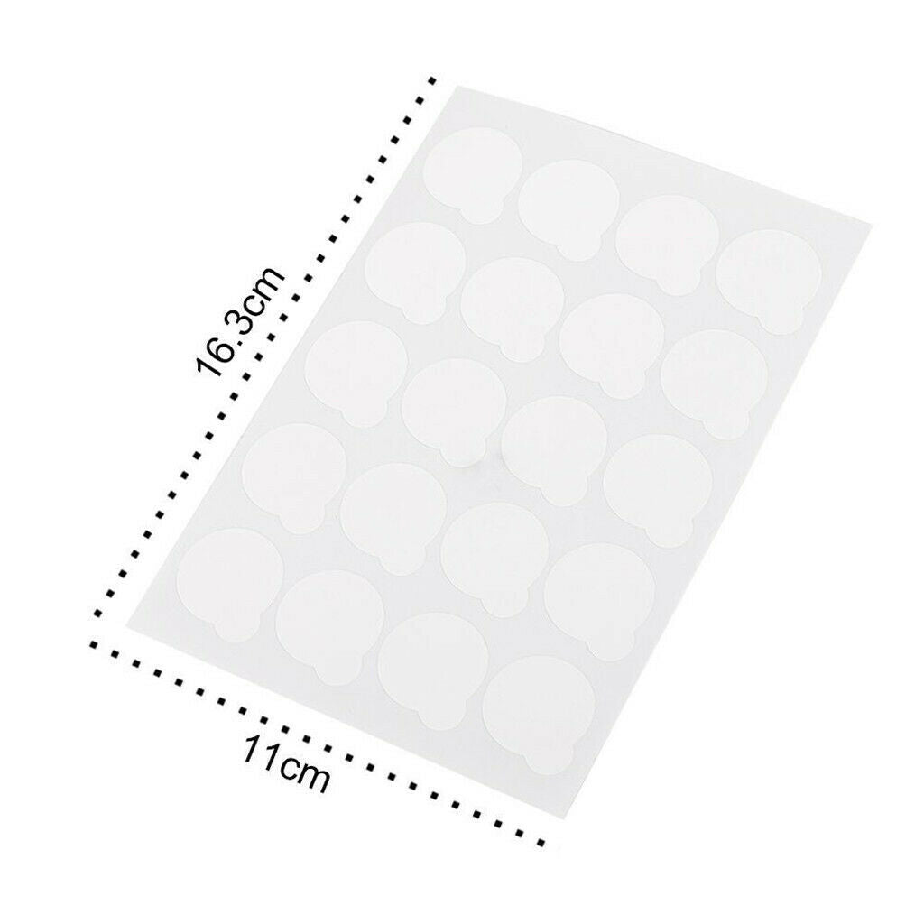 10 Pcs Makeup Under Eye Gel Eyelash Extension Pads Stickers Patches