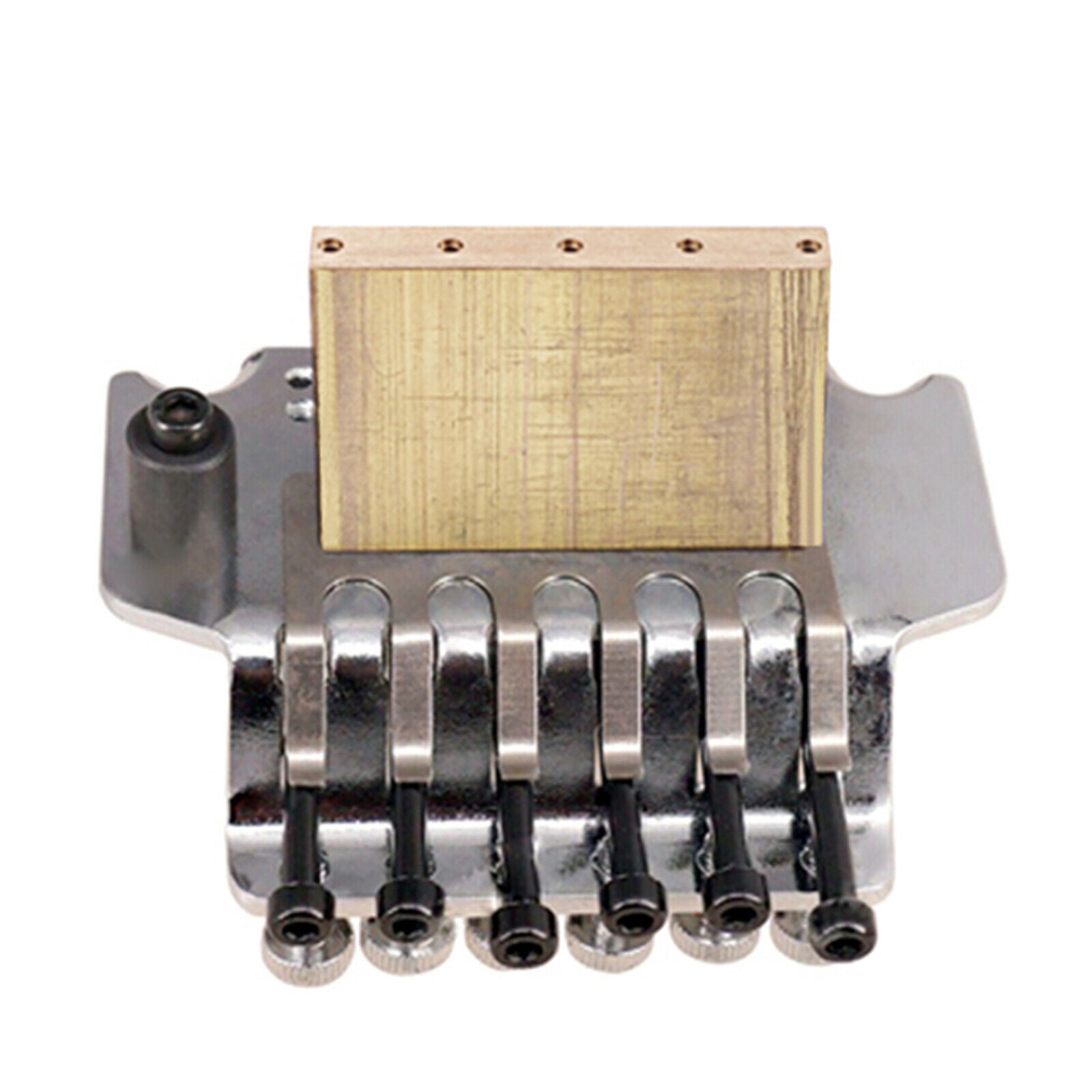Brass Guitar Tremolo Block Sustain Bridge for Electric Guitar Replace Parts