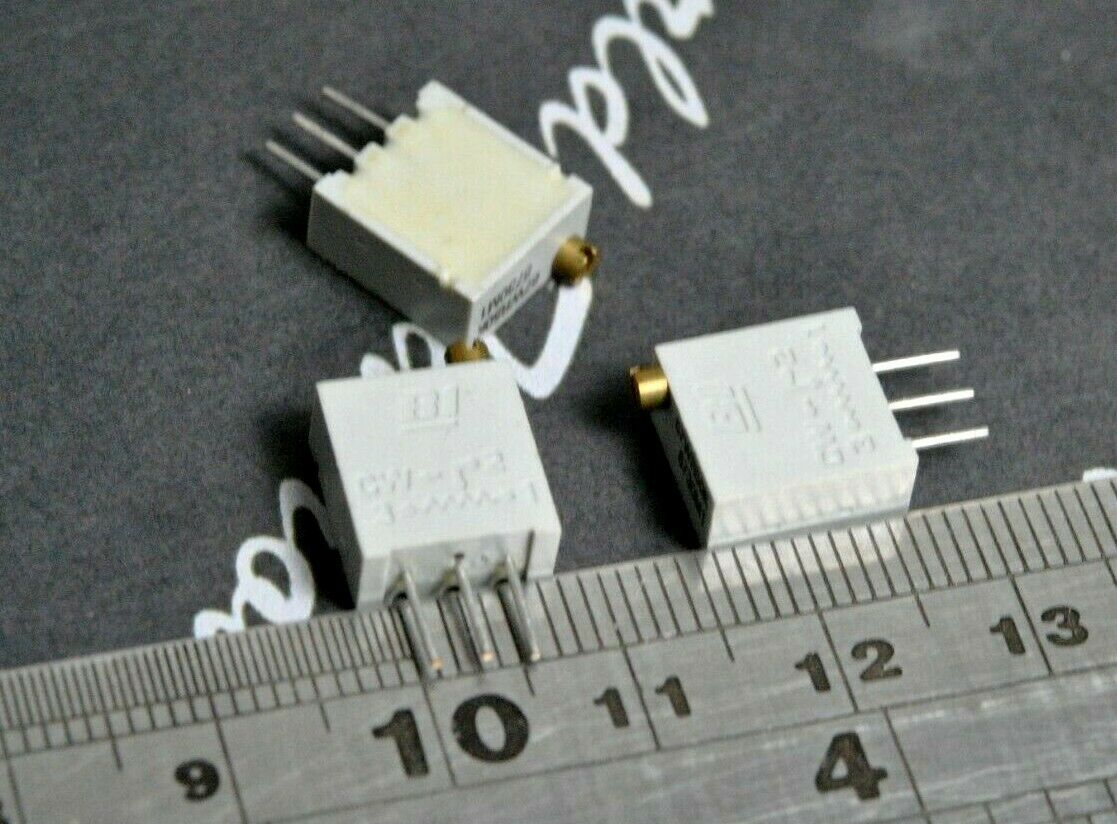 3pcs - BI 67WR50K 50K MULTI  Turns Variable Potentiometer / Trimmer