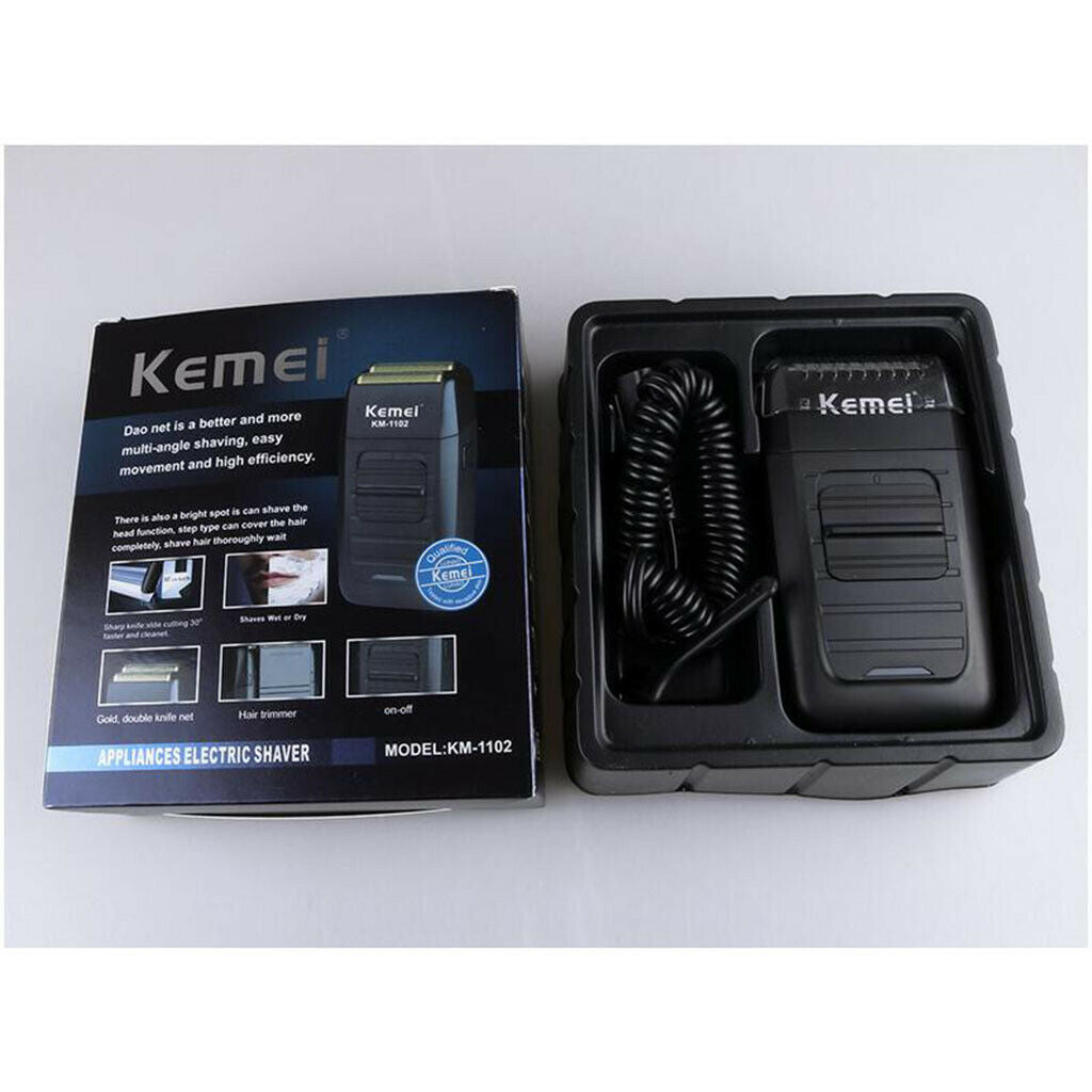 Portable Mini Reciprocating Cordless For Men Twin  Electric Shaver