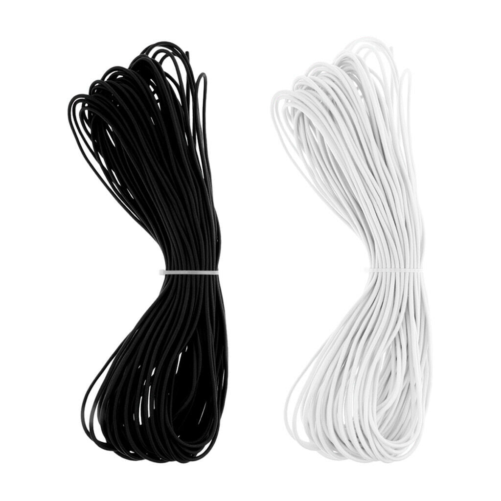 Set of 2 Elastic Shock Bungee Rope Cord Marine Boats Caravan Shock Cords