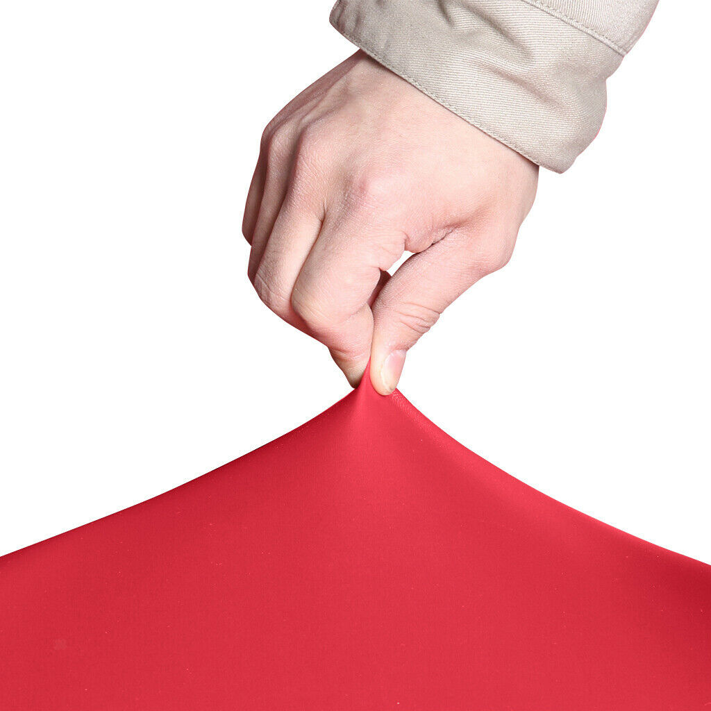 Red Tablecloth Set Of 2 120cm Indoor Outdoor Tablecloth Round Tablecloth