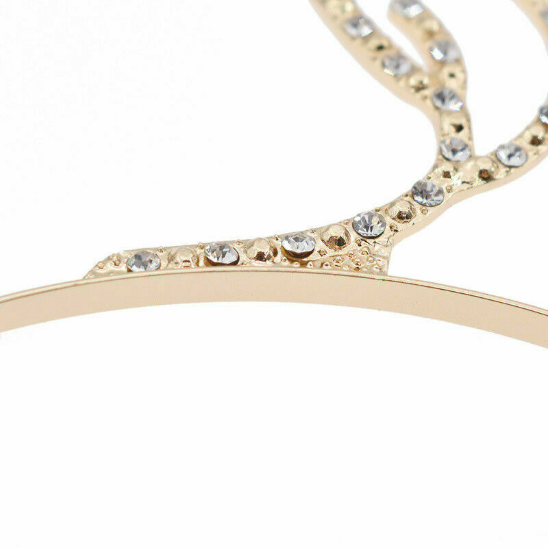 1pc Rhinestone Antler Elk Horn Headband Hair Clasp Hoop Hair Accessories Gift