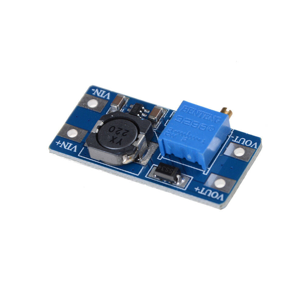 MT3608 Step Up Power Supply Module DC-DC 2V-24V to 5/9/12/28V Adjustable.l8