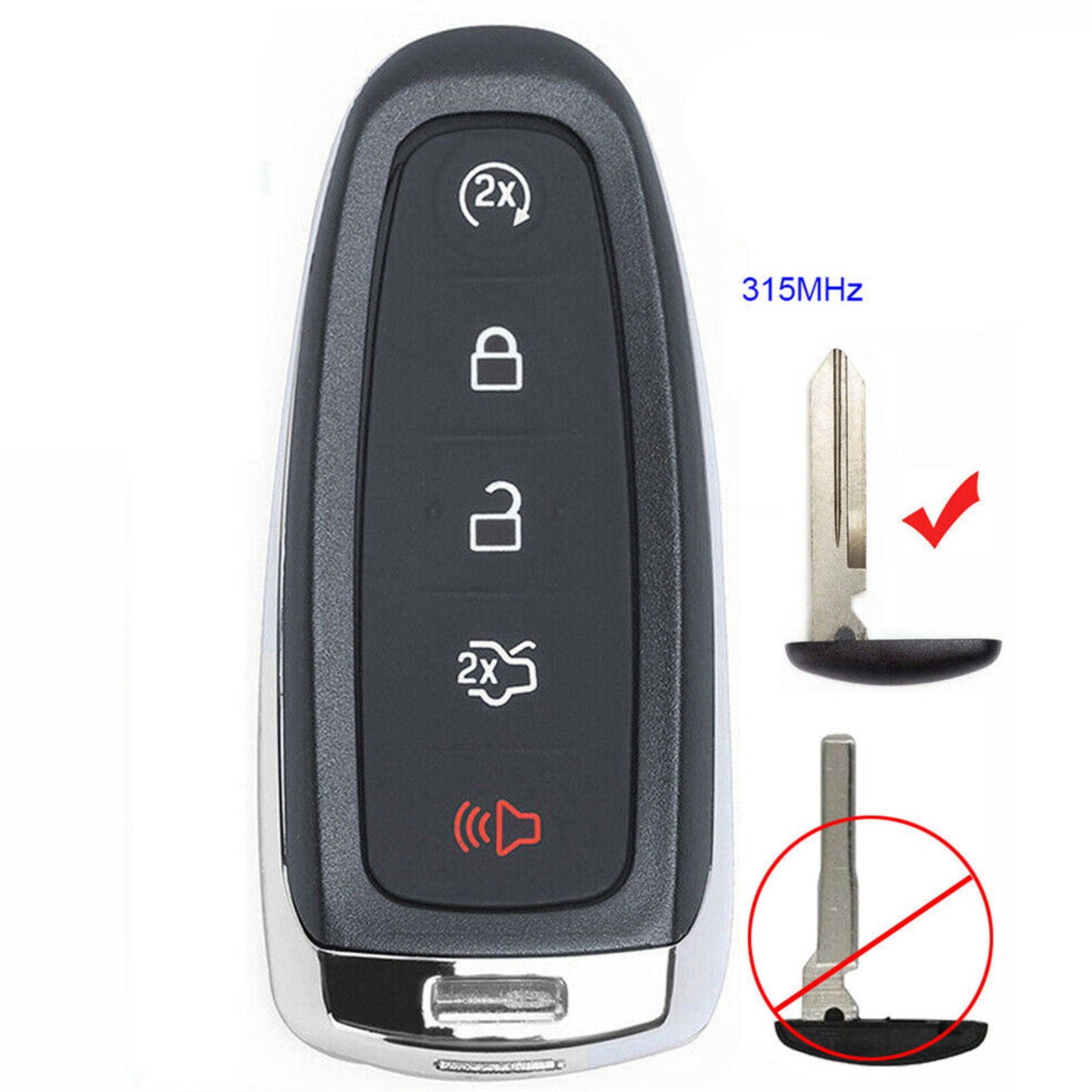 For 2013 2014 2015 2016 2017 Ford Taurus Keyless Car Remote Smart Prox Key Fob