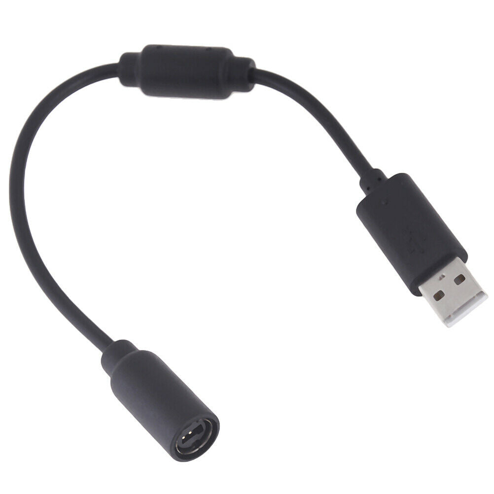 Wired controller usb breakaway cable adapter lead for 360 guitar hero  iu BsBIA
