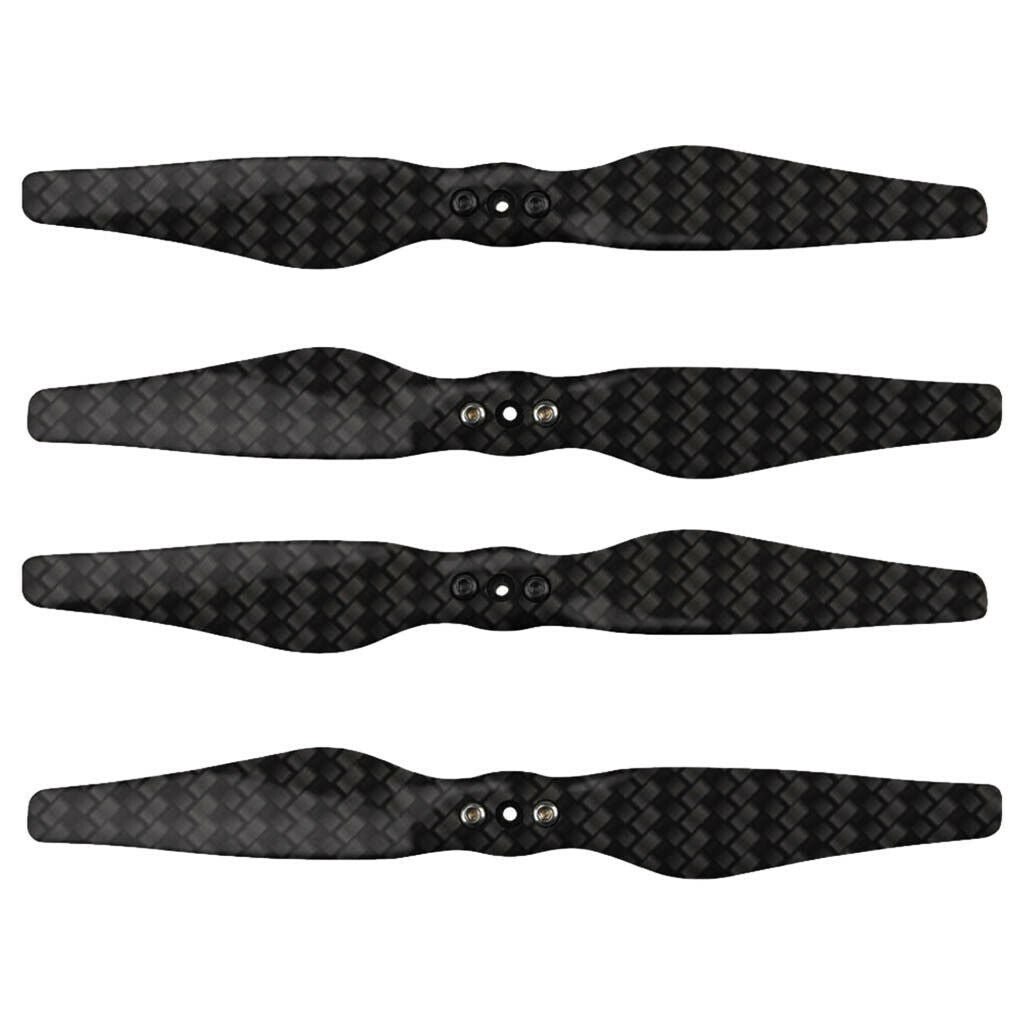 2 Pairs of RC Carbon Fiber Release Folding Propellers for DJI Four Axle Good