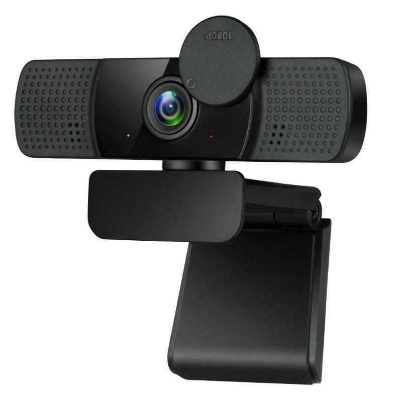 1080p Autofocus Webcam Web Camera w/Mic Plug&play for Computer Laptop Desktop