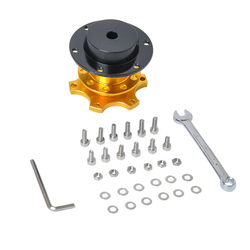 Universal Steering Wheel Quick Release Hub Adapter and Wrench