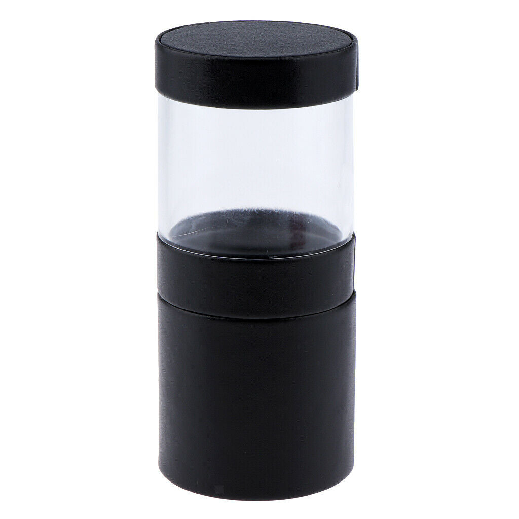 2Pcs Empty Storage Container Lipstick Tweezer Makeup Brush Holder Case Box